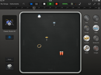 How to play drums on garageband ipad free